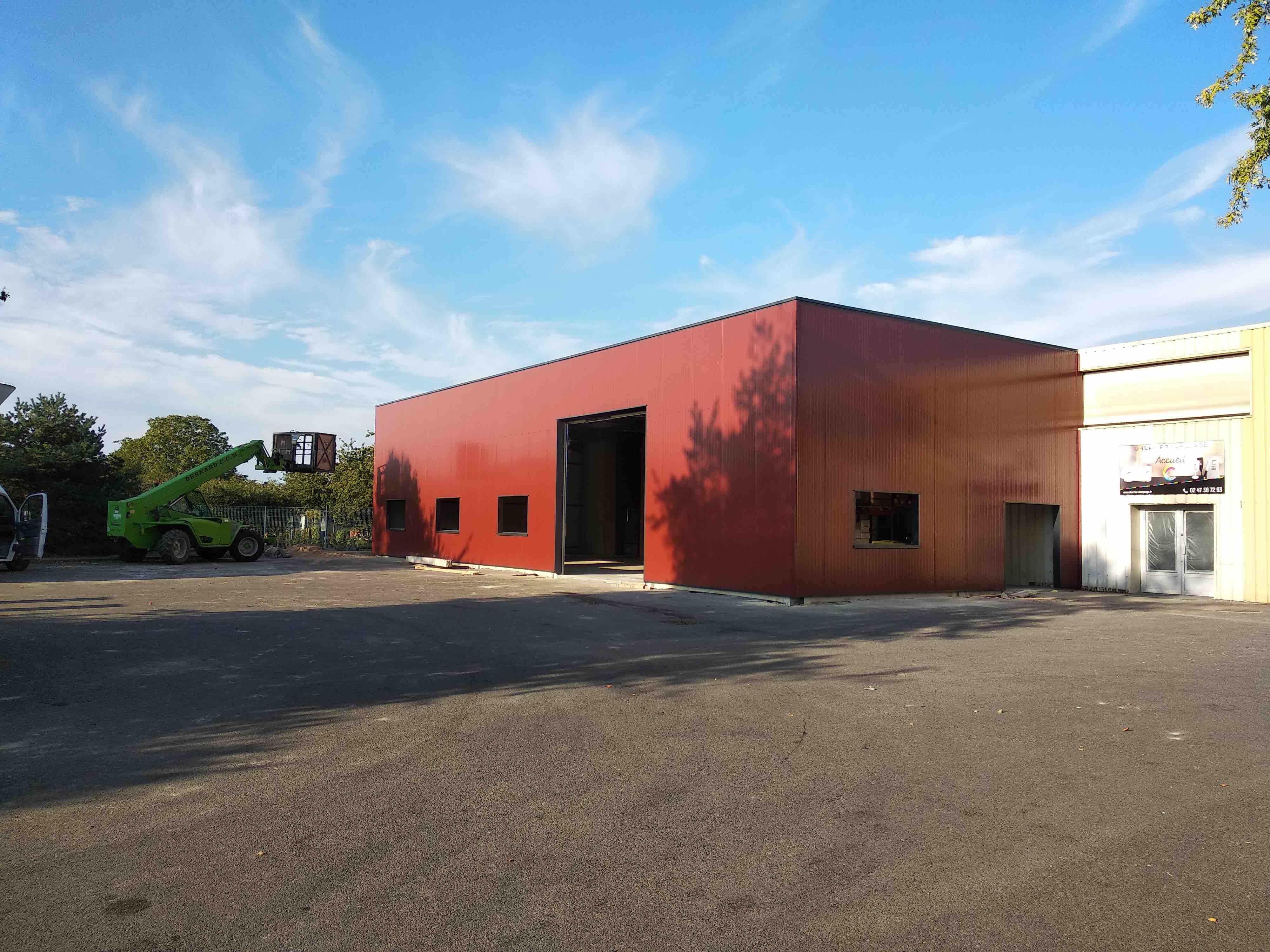 Hangar métallique Indre et Loire Tours